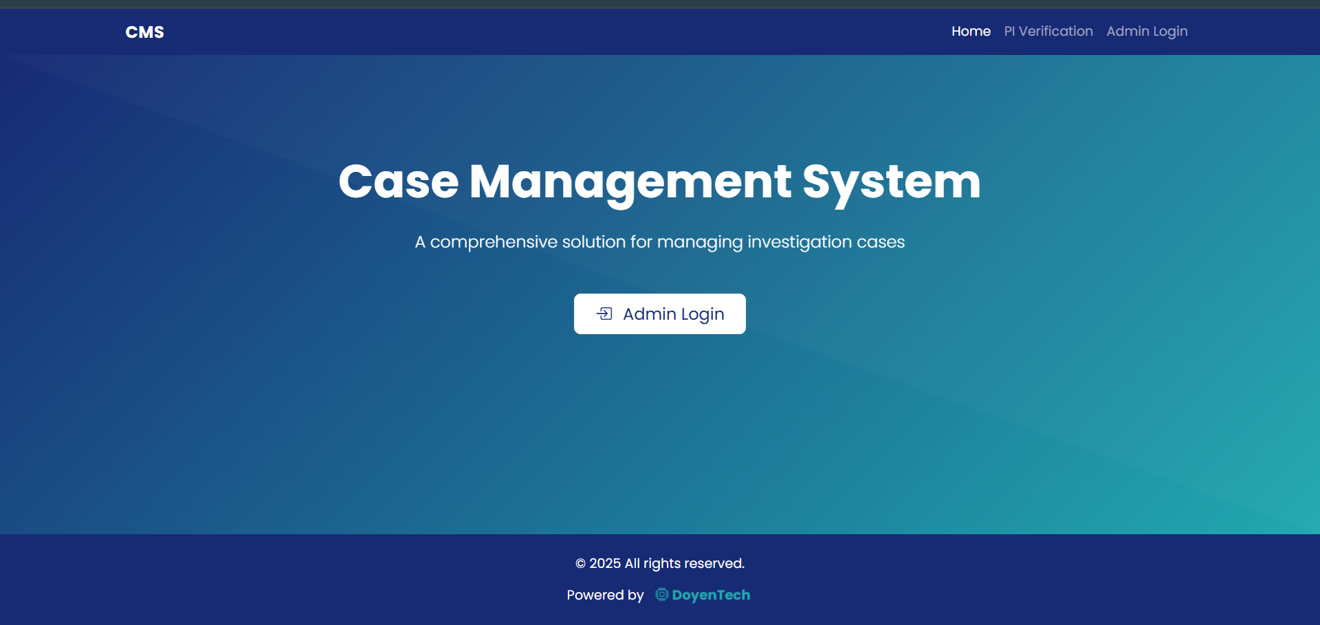 Case Management System